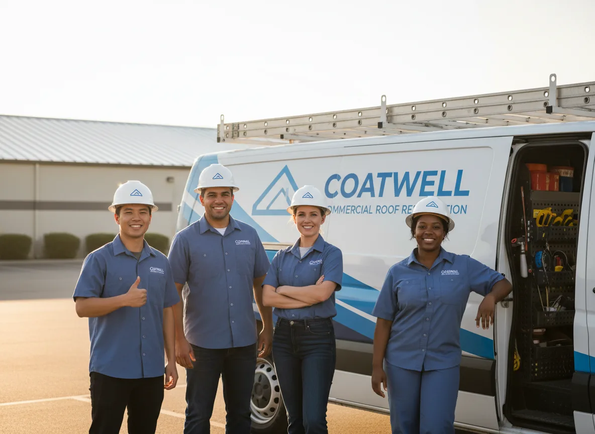 Commercial roof coating company in Byron, GA